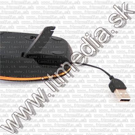 Image of Omega Optical Mouse for Notebooks USB (OM 262) *Black+Orange* (IT11293)